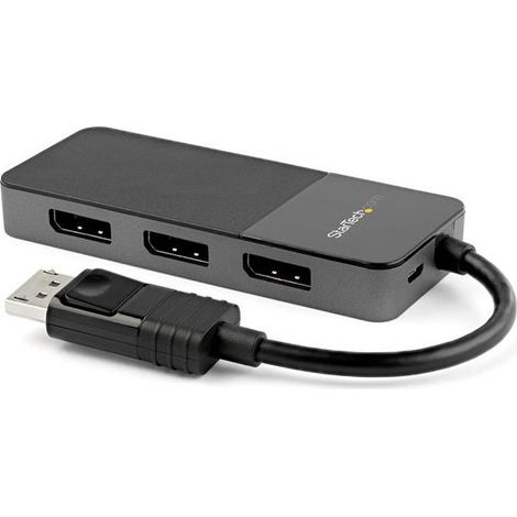 Separatore video Startech MST14DP123DP Nero, Grigio (1/5)