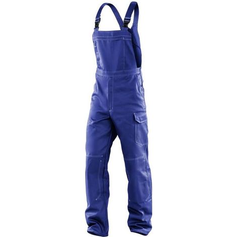 [NEUWERTIG] B-Ware Kübler Latzhose Arbeitshose ORGANiQ 3248 kornblumenblau Größe 118 Baumwolle (1/2)