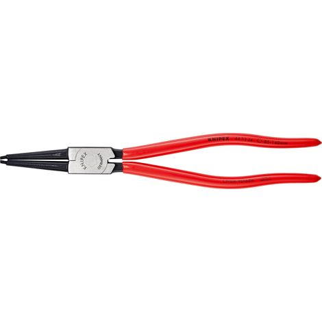 KNIPEX 44 11 J4 Alicate para arandelas para arandelas interiores en taladros recubiertos de plástico Negro atramentado 320 mm