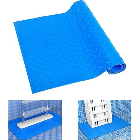 Tapis de marche pour piscine, grand tapis de marche antidérapant pour piscine (1/5)