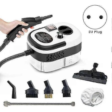 Nettoyeur vapeur haute puissance, 1200 ml, 2500 W, compatible avec la maison, la voiture, la cuisine, les hottes aspirantes et les climatiseurs, haute température et pression (UE) LXWHBYV (1/4)