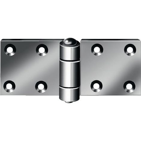 VORMANN 000048130Z Scharnier Höhe 50 mm Breite 130 mm Stärke 4 mm Stahl blau ve (1/6)