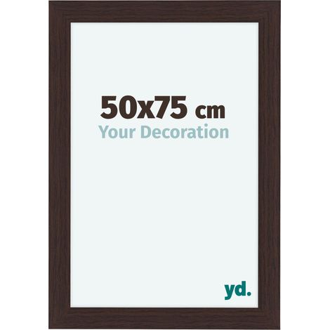 yd. - Cadre photo 50x75 - Chene Fonce - MDF - Como (1/5)