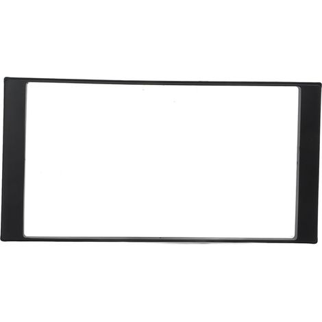 Kit d'installation autoradio Double-DIN noir (adaptateur de garniture de console centrale) pour Nissan Livina (2013–2017) – Pièce de remplacement pour l'installation de l'autoradio (1/5)
