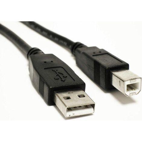 Cable Akyga AK-USB-04 USB A - USB B 2.0 para escáner e impresora, 1,8 m (1/3)