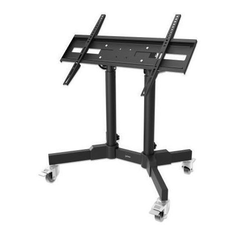 Soporte TV Móvil Manhattan Negro Ajustable 23 a 70 pulgadas (1/3)
