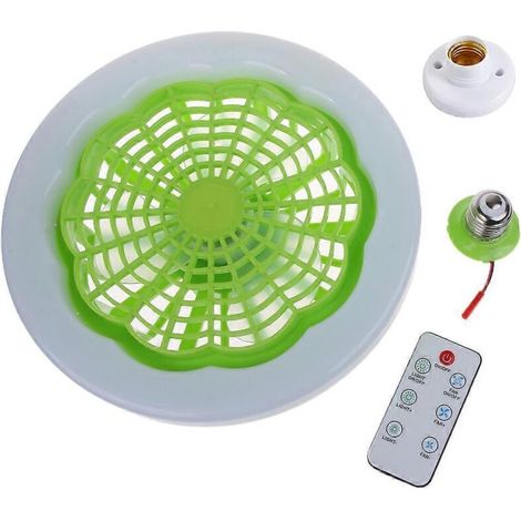 Ventilateur de plafond intelligent avec éclairage et télécommande pour chambre d'enfant (1/5)