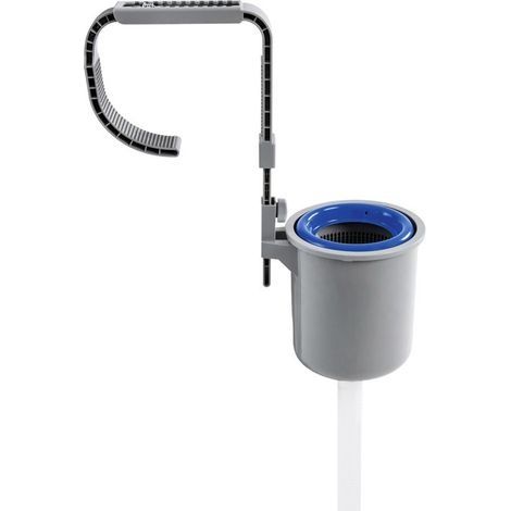 58233 Skimmer avec accroche pour piscine hors sol, Gris (1/4)