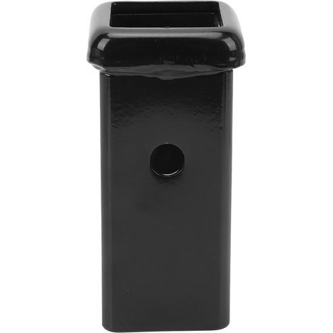 Support de boule d'attelage à souder carré de 6 pouces, manchon récepteur de boule d'attelage carré de 2 pouces x 2 pouces pour camping-car, caravane et tracteur (1/5)