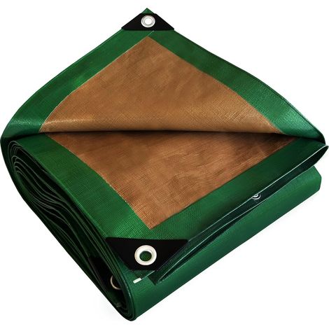 1 Bâche 5x8 m Œillets Métalliques Renfort Nylon Stockage Bois Chauffage (1/5)