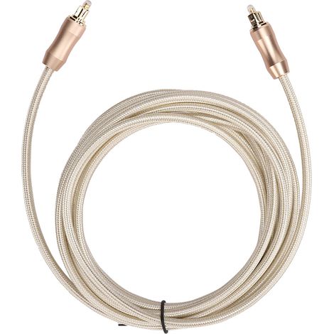 Câble Audio Optique Toslink SPDIF 3 mètres pour Amplificateur et Décodeur (1/5)