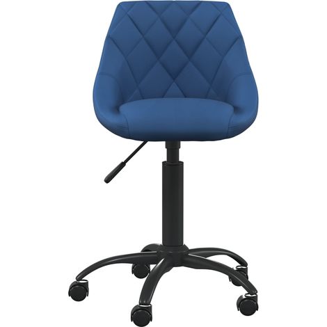 Maison Exclusive - Bürostuhl Blau Samt