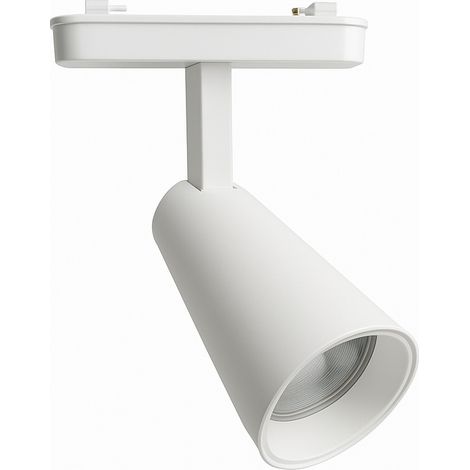 Spot LED sur Rail Magnétique 10W pour Barres Linéaires Suwis Blanc (2700K - 3500K - 4000K)