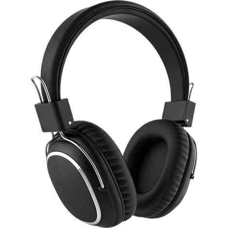 Ces écouteurs Bluetooth sont confortables à porter, ont une longue autonomie et conviennent à un usage quotidien et au bureau - Noir. (1/4)