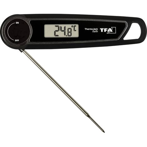 TFA Dostmann THERMO JACK TASTE Thermomètre de barbecue noir (1/4)