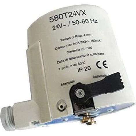 WATTS - 580T ATTUATORE ELETTROTERMICO 2 POSIZIONI PER VALVOLA DI ZONA 24V 580T24VX