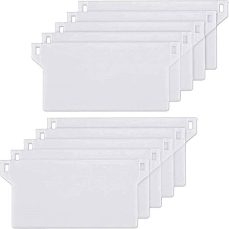 Poids De Lestage - Pour Stores Verticaux - Largeur 127 mm - Couleur Blanc - Lot De 10 (1/5)