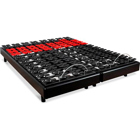 BELLECOUR LITERIE  Jeu de 2 sommiers électriques SUPERFLEX 180x200 cm  Plots (1/5)