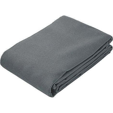 Tapis de tente respirant gris anthracite 2,50 x 6,00 m