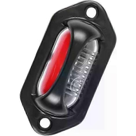 8 LED-Seitenmarkierungsleuchten für Anhänger, IP67 wasserdicht, LKW-Begrenzungsleuchten, superhelle Kennzeichenbeleuchtung (4500 K), Autozubehör – JXLGV (1/5)
