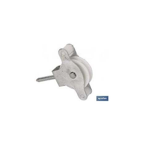 Pack mit 12 Rollen mit Schraube 40 mm für industrielle Nutzung