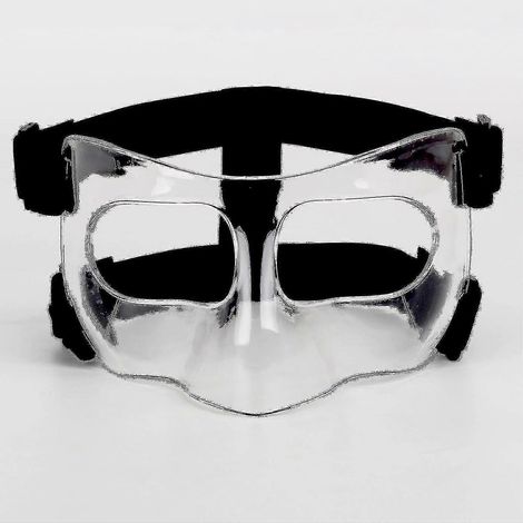 Nose Guard for Broken Nose: Adjustable Face Shield Mask (For Sports, Soccer, Basketball, Protect Face and Nose from Impact)