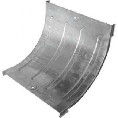 Coperchio curva salita 90 passerella portacavi acciaio zincato sati cs90 s5 b100 1050453
