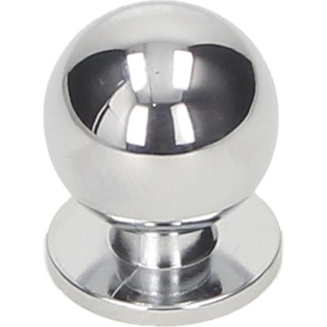 Pomello GN33, cromato lucido
