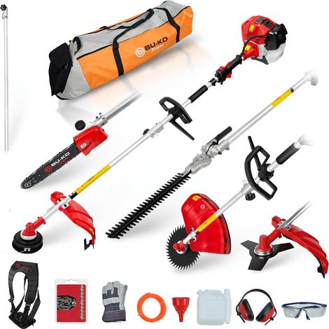 BU-KO – 2 Stroke 52cc 5 in 1 Multi-Tool 1pc Extension Pole With Tool Bag