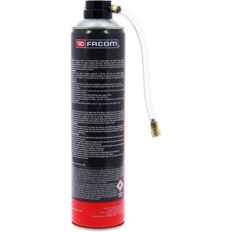 Répare Crevaison - Aérosol 600 ml - Pour Pneus Avec Ou Sans Chambre À Air - Largeur Max 175 mm - Sans Démontage (1/2)