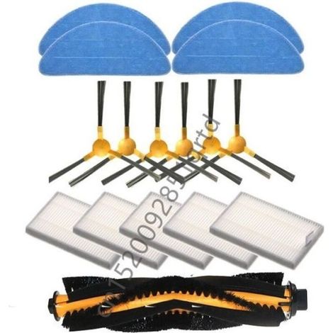 Accessoires de pièces de rechange pour aspirateur Robot Proscenic 830P 820P, brosse principale, brosse latérale, fi AK46730343