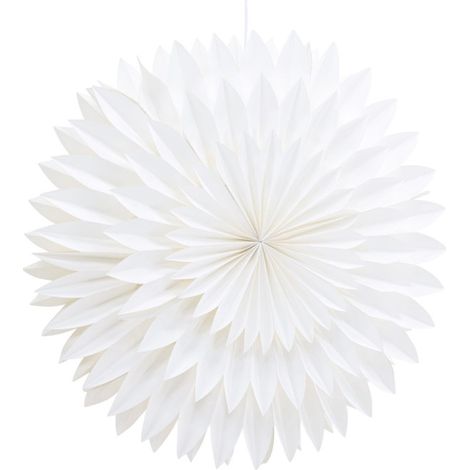Lampe Suspension Déco "Storlien" 80cm Blanc (1/5)