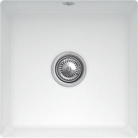 V&B Spüle SUBWAY 50 S 525x510mm Handbetätigung stone white
