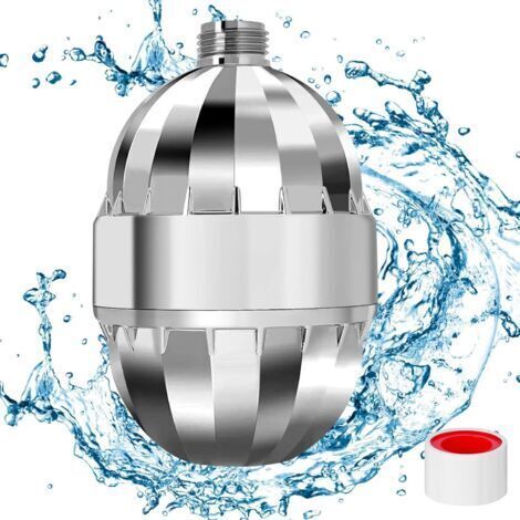 Sollbry Filtre Douche Anti Calcaire, Filtre à Eau de Douche