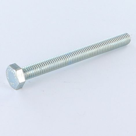 Vis métaux Tête hexagonale TH M16X70 Classe 10.9 Acier zingué-1 pièce