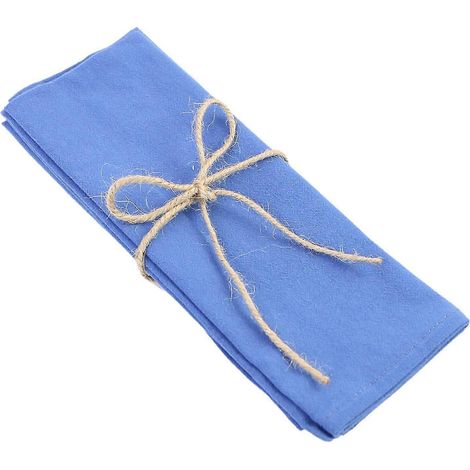 Serviettes de table lavables style ferme pour mariage et baby shower
