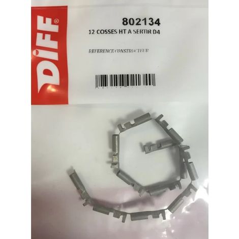 Diff 802134 - 12 terminales engarzados HT D4