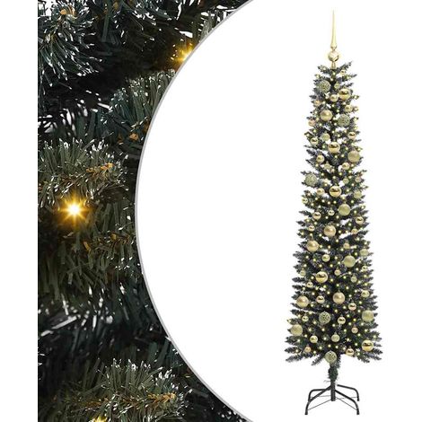 Albero di Natale artificiale con 300 LED Verde 180 cm vidaXL (1/5)