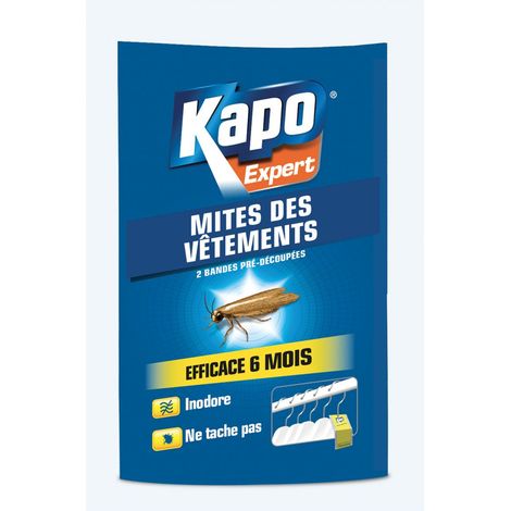 Insecticide 1 bande prédécoupée accordéon anti-mites
