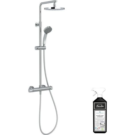 Colonne de douche JACOB DELAFON Simone + nettoyant Briochin