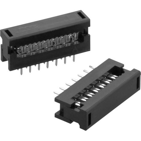 TRU COMPONENTS TC-02800-20-50-7,5 Leiterplattensteckverbinder Gesamtpolzahl 20 Anzahl Reihen 2 1 St.