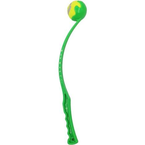 Lanzador de pelotas de juguete para perros (verde) (1/5)