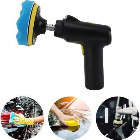 Machine de polissage et de cirage USB pour la maison, polisseuse électrique, petite ponceuse portative, outils de beauté pour le cuir, les revêtements de sol, la céramique et le verre. (1/5)