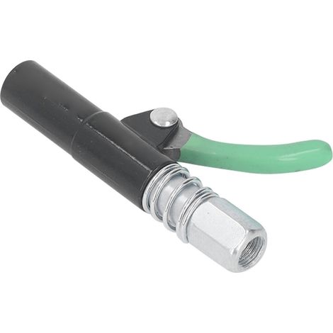 Embouts de pistolet à graisse à poignée unique, étanches, à verrouillage automatique et à dégagement rapide, pour la maintenance et la construction. (1/5)