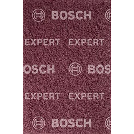 BOSCH PROFESSIONAL FOGLI ABRASIVI IN TESSUTO NON TESSUTO EXPERT N880 (PER LAMIERE DI ACCIAIO, 152 X 229 MM, GRANA MOLTO FINE A, (1/4)