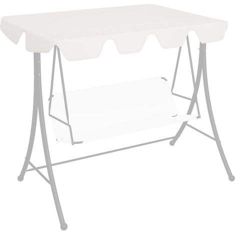 Filiyano-Toile de rechange pour hamac blanche 150/130 x 105/70 cm (1/5)