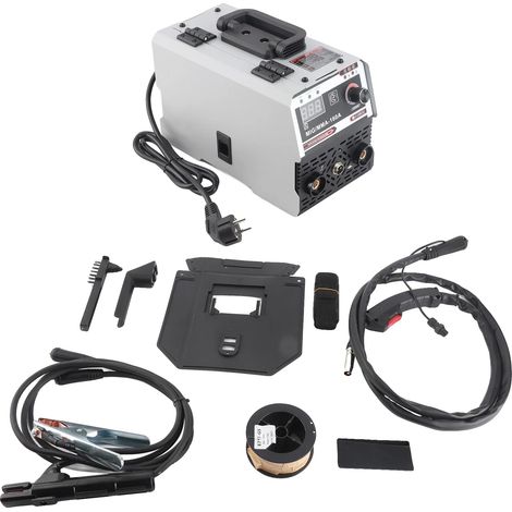 Soudeur MIG MMA, Technologie d'Inverter IGBT, Alimentation de Fil Intégrée, Multicolore (1/2)