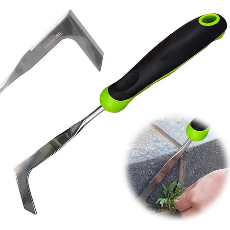 1 PCS, Désherbeur de Fissures, Désherbeur Manuel avec Manche, Desherbeur Manuel pour Jardindes Fissuresde Désherbage (1/5)