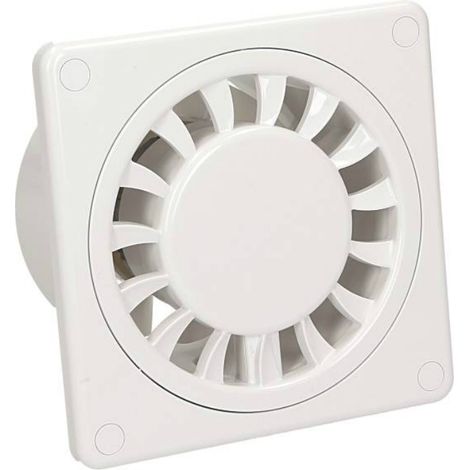 VENTILATEUR EXTRACTIBLE DE SALLE DE BAINS DE CUISINE DE BASSE ÉNERGIE VENTILATEUR DE DISQUE STANDARD DE 100MM PLUMBING4HOME (1/3)