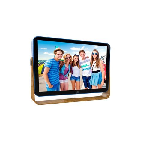 Cadre photo numérique Kodak 10 Ecran tactile WiFi Bleu (1/5)